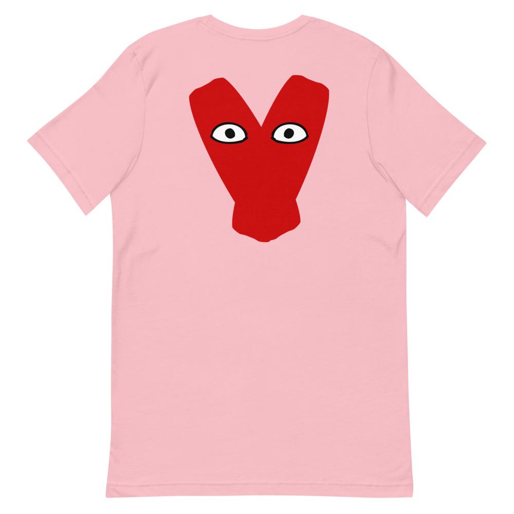 Red Kiteboard Heart - T-shirts - KitesurfingOfficial