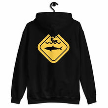 Load image into Gallery viewer, Caution Shark Hoodie - Hoodie - KitesurfingOfficial
