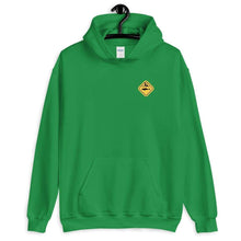 Load image into Gallery viewer, Caution Shark Hoodie - Hoodie - KitesurfingOfficial
