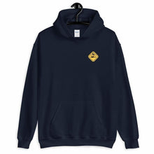 Load image into Gallery viewer, Caution Shark Hoodie - Hoodie - KitesurfingOfficial
