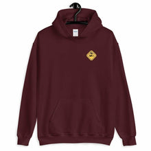 Load image into Gallery viewer, Caution Shark Hoodie - Hoodie - KitesurfingOfficial
