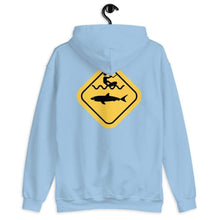 Load image into Gallery viewer, Caution Shark Hoodie - Hoodie - KitesurfingOfficial
