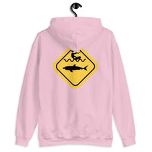 Load image into Gallery viewer, Caution Shark Hoodie - Hoodie - KitesurfingOfficial
