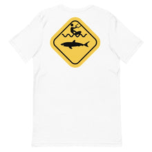 Load image into Gallery viewer, Caution Shark T-Shirt - T-Shirt - KitesurfingOfficial
