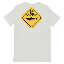 Load image into Gallery viewer, Caution Shark T-Shirt - T-Shirt - KitesurfingOfficial
