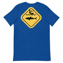 Load image into Gallery viewer, Caution Shark T-Shirt - T-Shirt - KitesurfingOfficial
