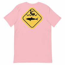 Load image into Gallery viewer, Caution Shark T-Shirt - T-Shirt - KitesurfingOfficial
