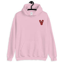 Load image into Gallery viewer, Red Kiteboard Heart - Hoodie - KitesurfingOfficial
