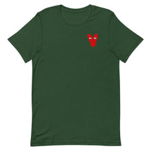 Load image into Gallery viewer, Red Kiteboard Heart - T-shirts - KitesurfingOfficial
