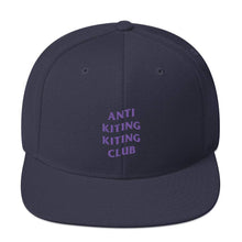 Load image into Gallery viewer, Anti Kiting Kiting Club Snapback Hat - Cap - KitesurfingOfficial
