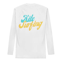 Load image into Gallery viewer, KiteSurfing Retro BeachVibes - Rash Guard Men - KitesurfingOfficial
