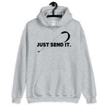 Load image into Gallery viewer, JUST SEND IT. - Hoodie - KitesurfingOfficial
