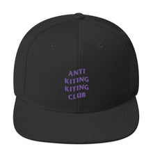 Load image into Gallery viewer, Anti Kiting Kiting Club Snapback Hat - Cap - KitesurfingOfficial
