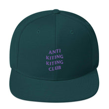 Load image into Gallery viewer, Anti Kiting Kiting Club Snapback Hat - Cap - KitesurfingOfficial
