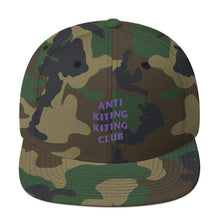 Load image into Gallery viewer, Anti Kiting Kiting Club Snapback Hat - Cap - KitesurfingOfficial
