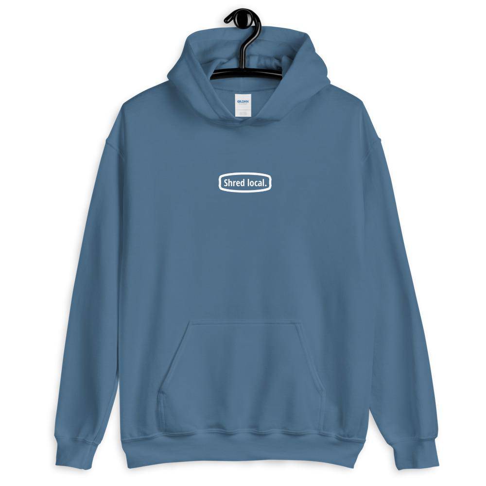 Shred local. Think global. - Hoodie - KitesurfingOfficial