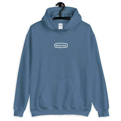 Shred local. Think global. - Hoodie - KitesurfingOfficial