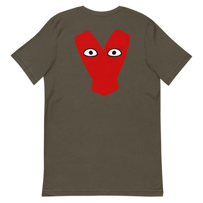 Red Kiteboard Heart - T-shirts - KitesurfingOfficial