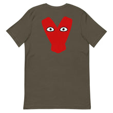 Load image into Gallery viewer, Red Kiteboard Heart - T-shirts - KitesurfingOfficial
