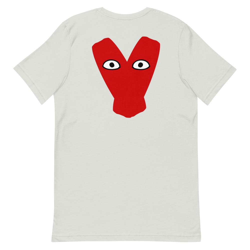 Red Kiteboard Heart - T-shirts - KitesurfingOfficial