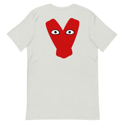 Red Kiteboard Heart - T-shirts - KitesurfingOfficial