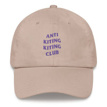Load image into Gallery viewer, ANTI KITING KITING CLUB Dad hat - Cap - KitesurfingOfficial
