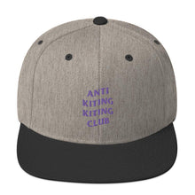 Load image into Gallery viewer, Anti Kiting Kiting Club Snapback Hat - Cap - KitesurfingOfficial
