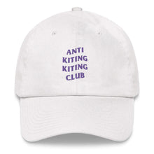 Load image into Gallery viewer, ANTI KITING KITING CLUB Dad hat - Cap - KitesurfingOfficial
